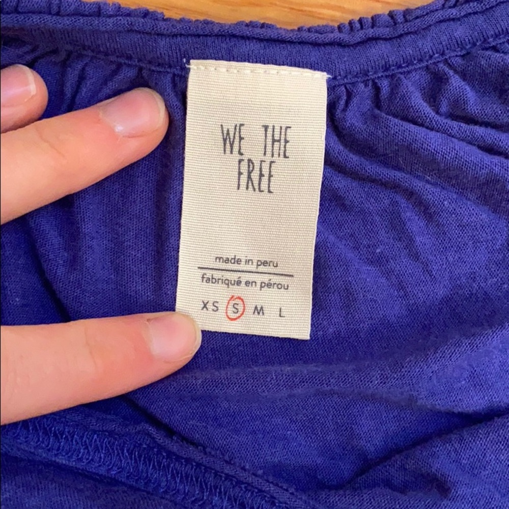 Free People Yours High Low tee - Picture 4 of 4